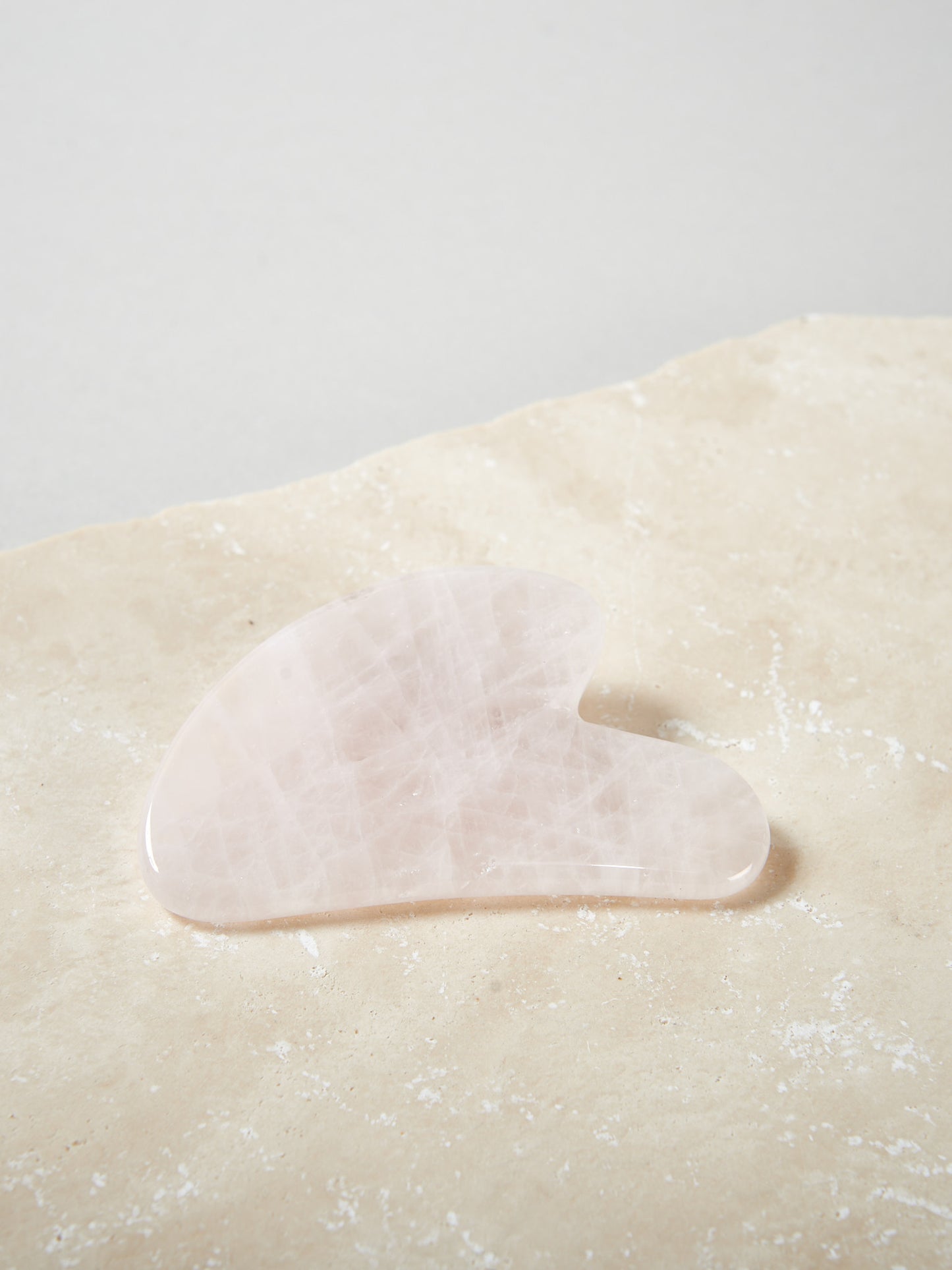 Gua Sha Rosenquarz